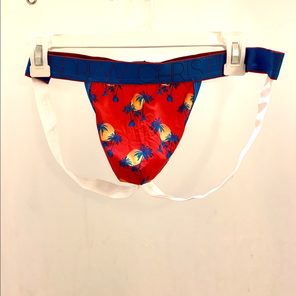 Andrew Christian Laguna Palms Jock Red